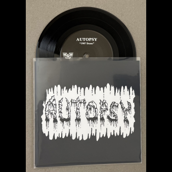 AUTOPSY Demo 1987 7" BLACK , PRE-ORDER [VINYL 7"]